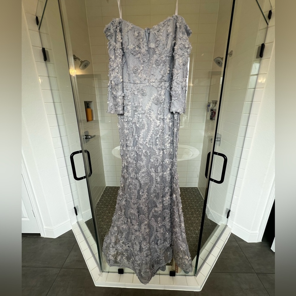 Stunning blue formal gown